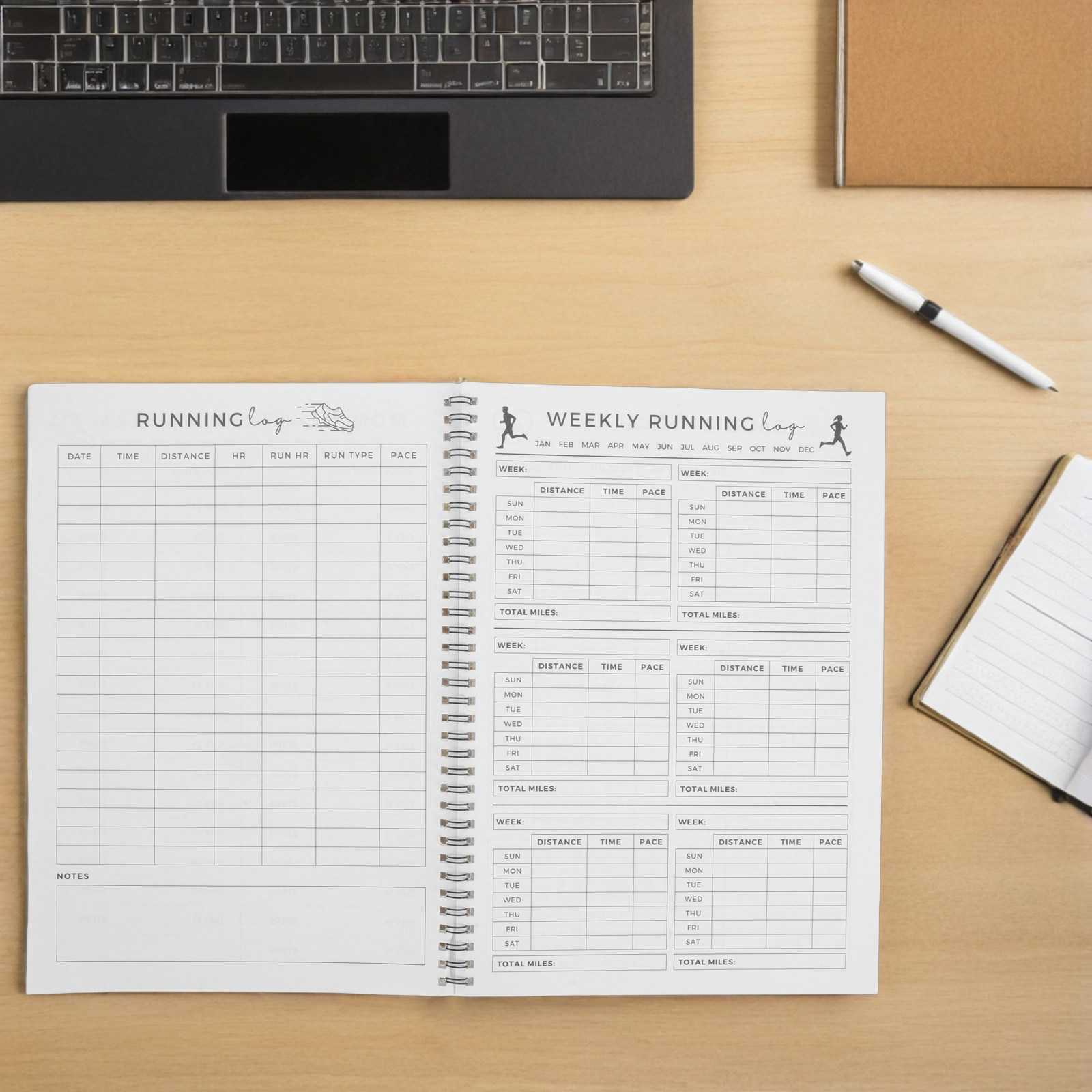 Nutrition Workout - Premium Fitness Planning Notebook with Goal