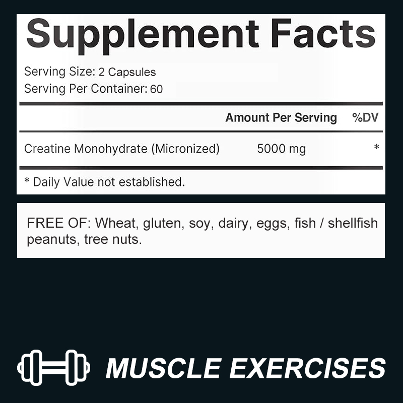 Creatine Monohydrate Energy Pe - Nutrition Workout recension och pris