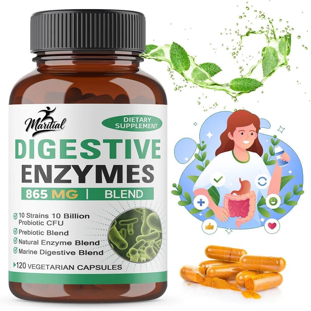 Digestive Enzymes + Probiotics - Probiotics Women Health recension och pris
