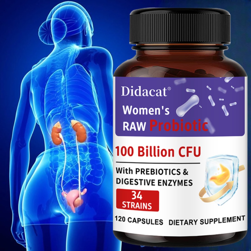 Women's Raw Probiotics 100 Bil - Probiotics Women Health recension och pris
