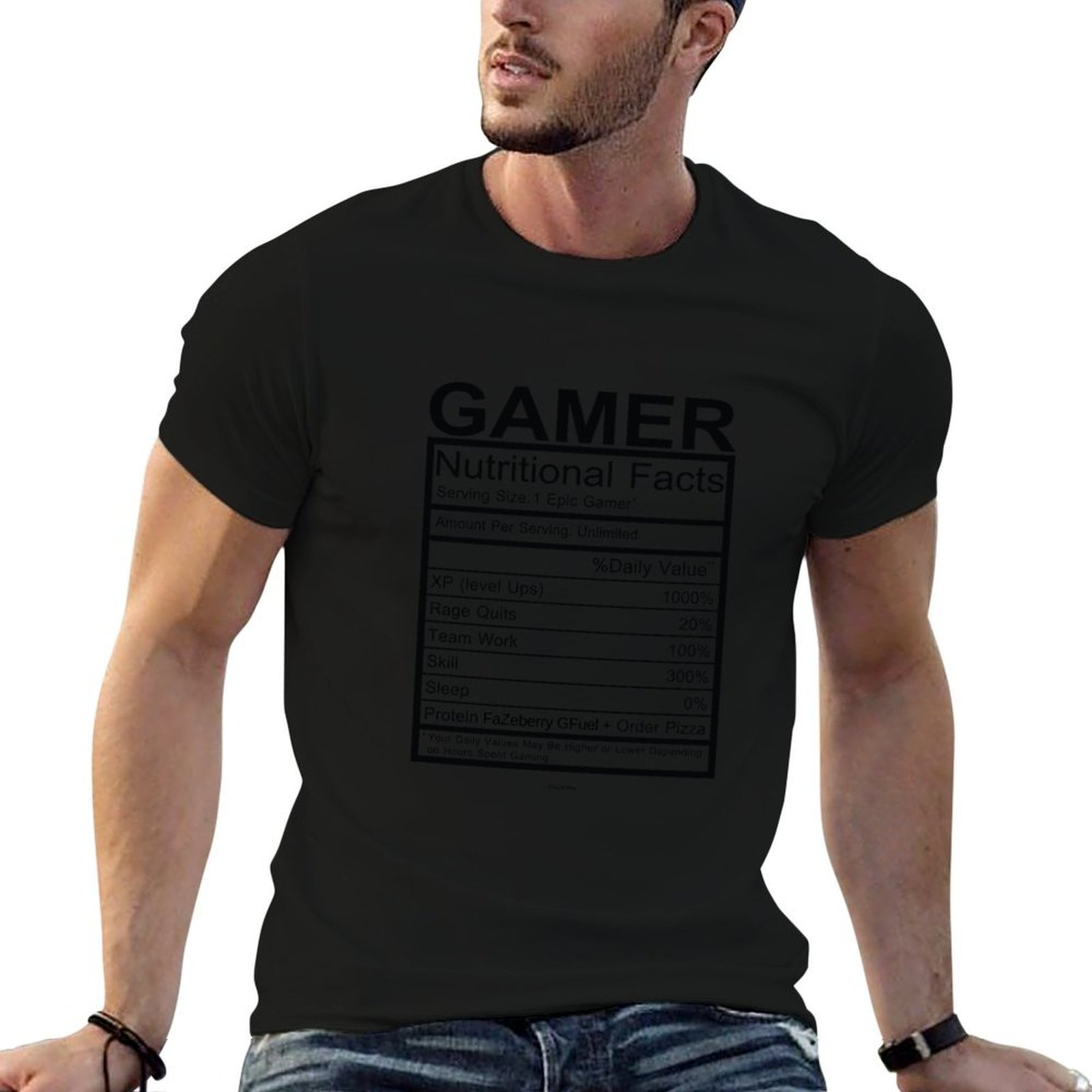 Gamer Nutritional Facts Chart  - The Nutrition Fitness recension och pris