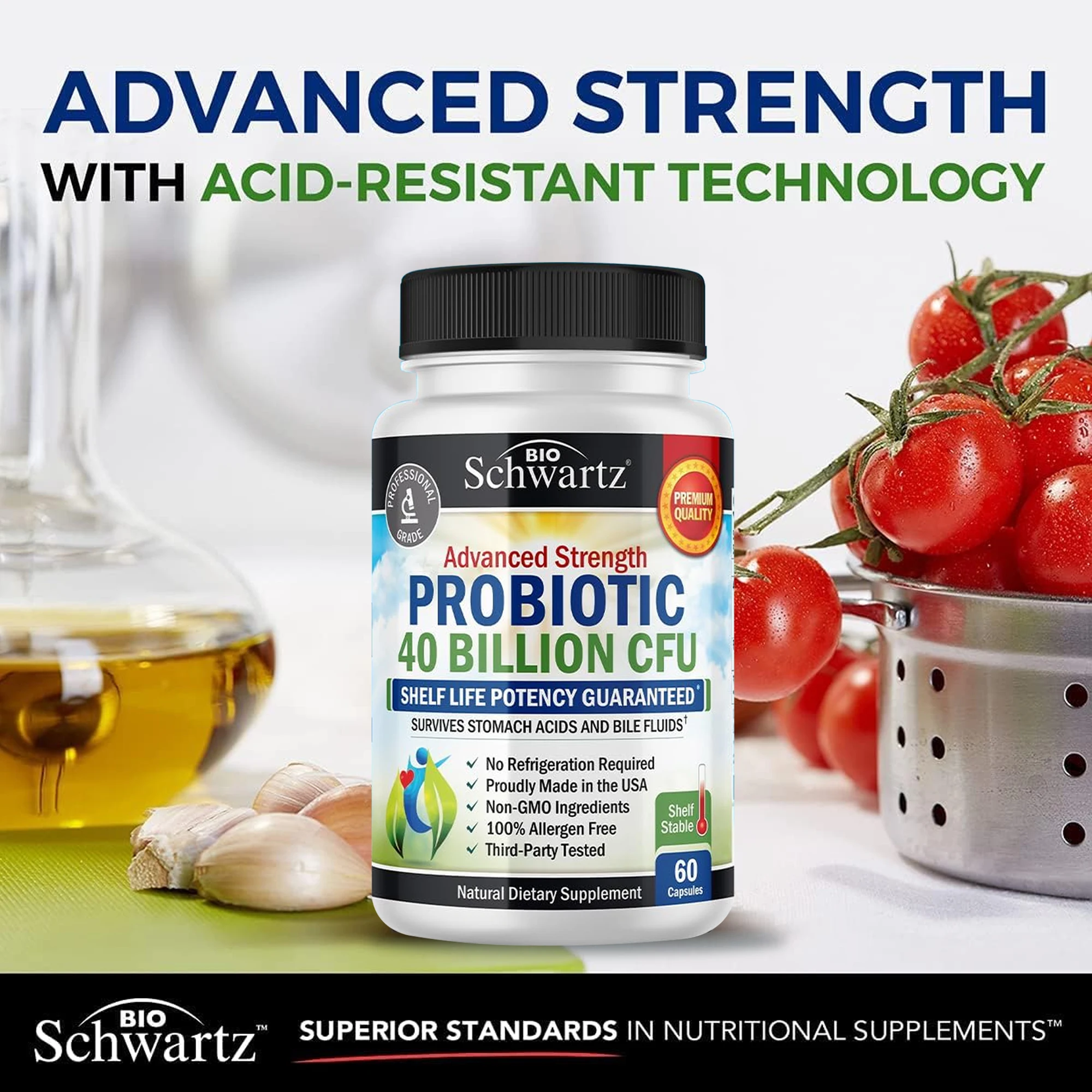 Advanced Strength Probiotic 40 - Probiotics Women Health recension och pris