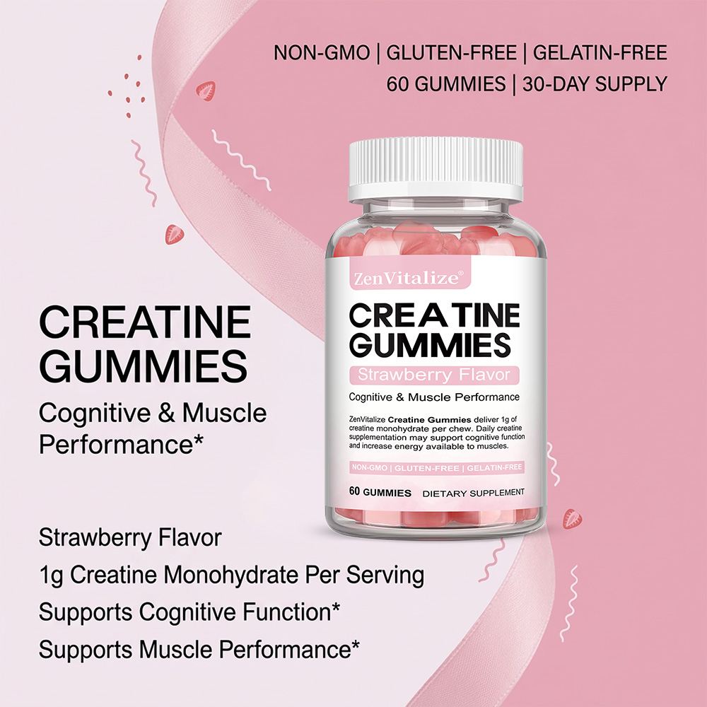 Creatine Gummies, Pre & Post W - Nutrition Workout recension och pris